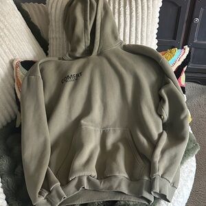 Comfort Olive Green Hoodie